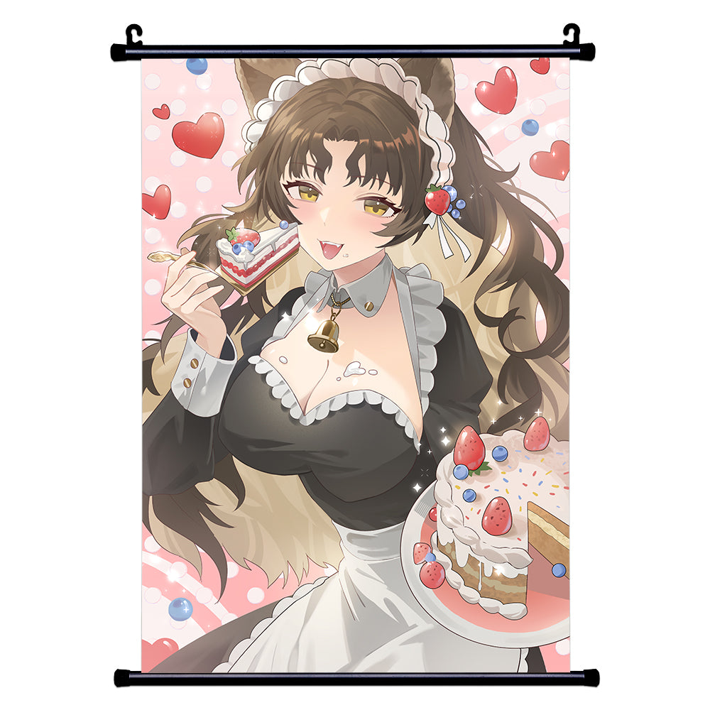 Dee_the_Sphinx Sweet Maid Wall Scroll