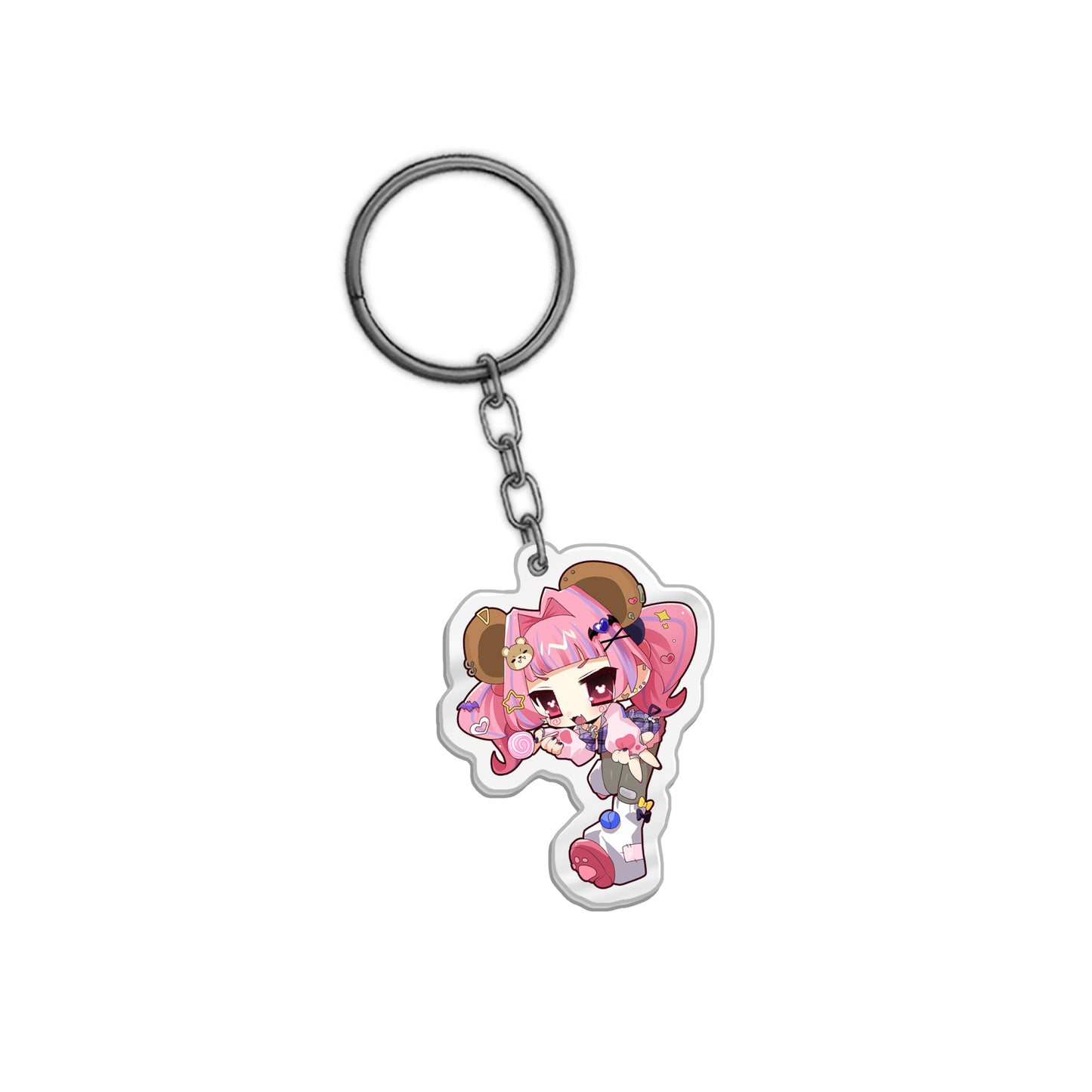 DruillaKuma Lollipop Keychain