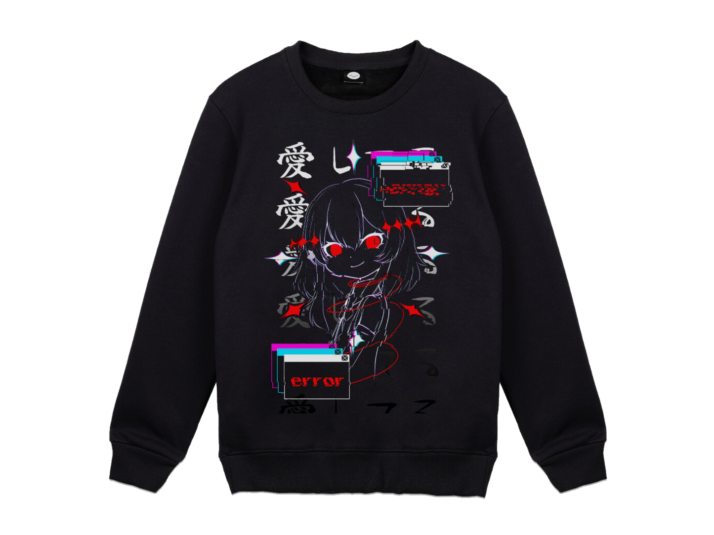 EchorinP Glitch Crewneck