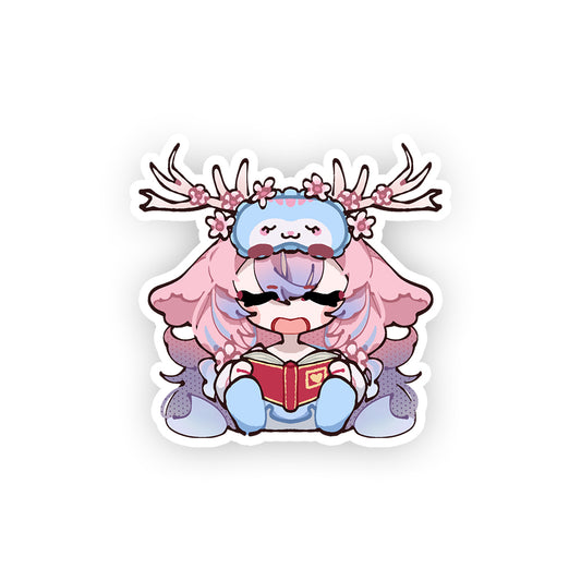 EggieWeggie Sleepy Reading Sticker