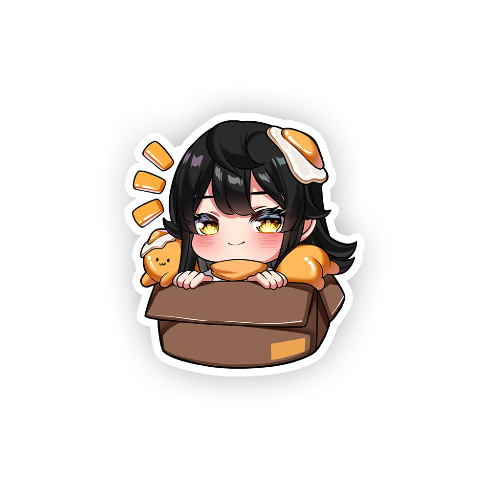 EggyTamagoki Breakfast To-Go Sticker