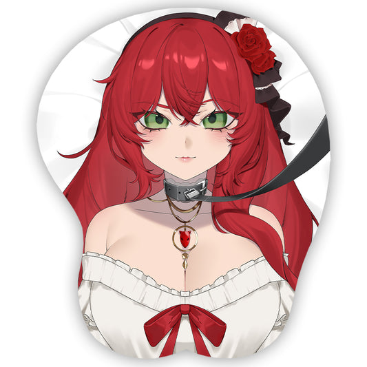 Ember Paradox Collar 3D Mousepad