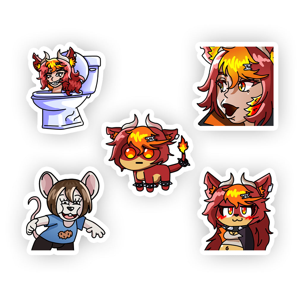 EmberTalks Sticker Pack A