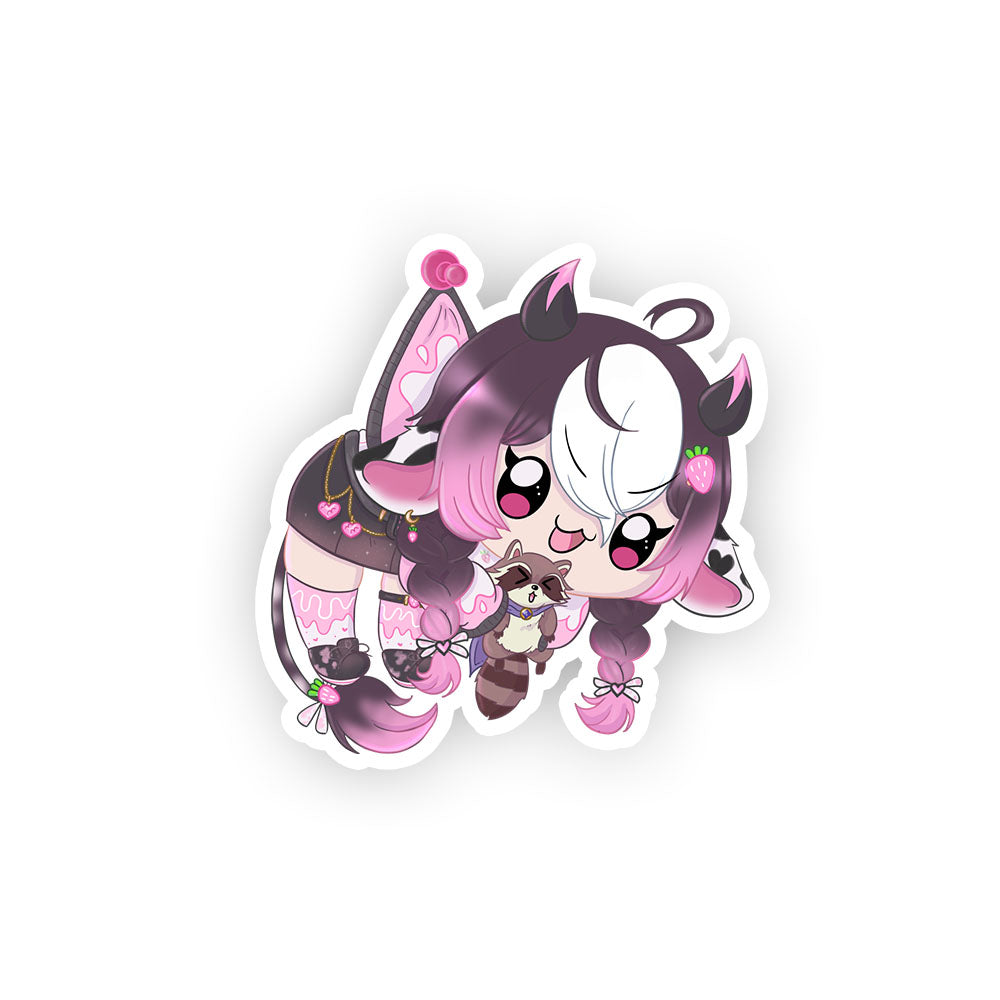 EuphoriaPlays "Picky Moo" Sticker