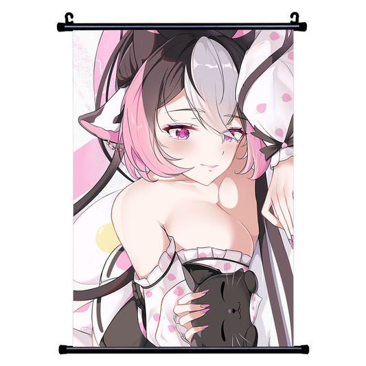 EuphoriaPlays "Comfy Moo" Wall Scroll