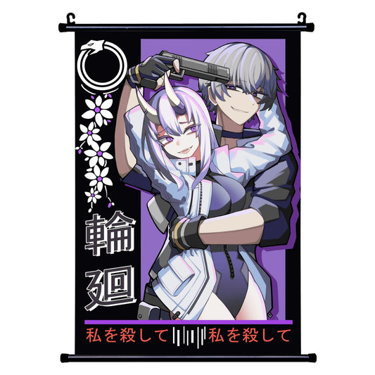 FNKLUNKY "Duo" Wall Scroll