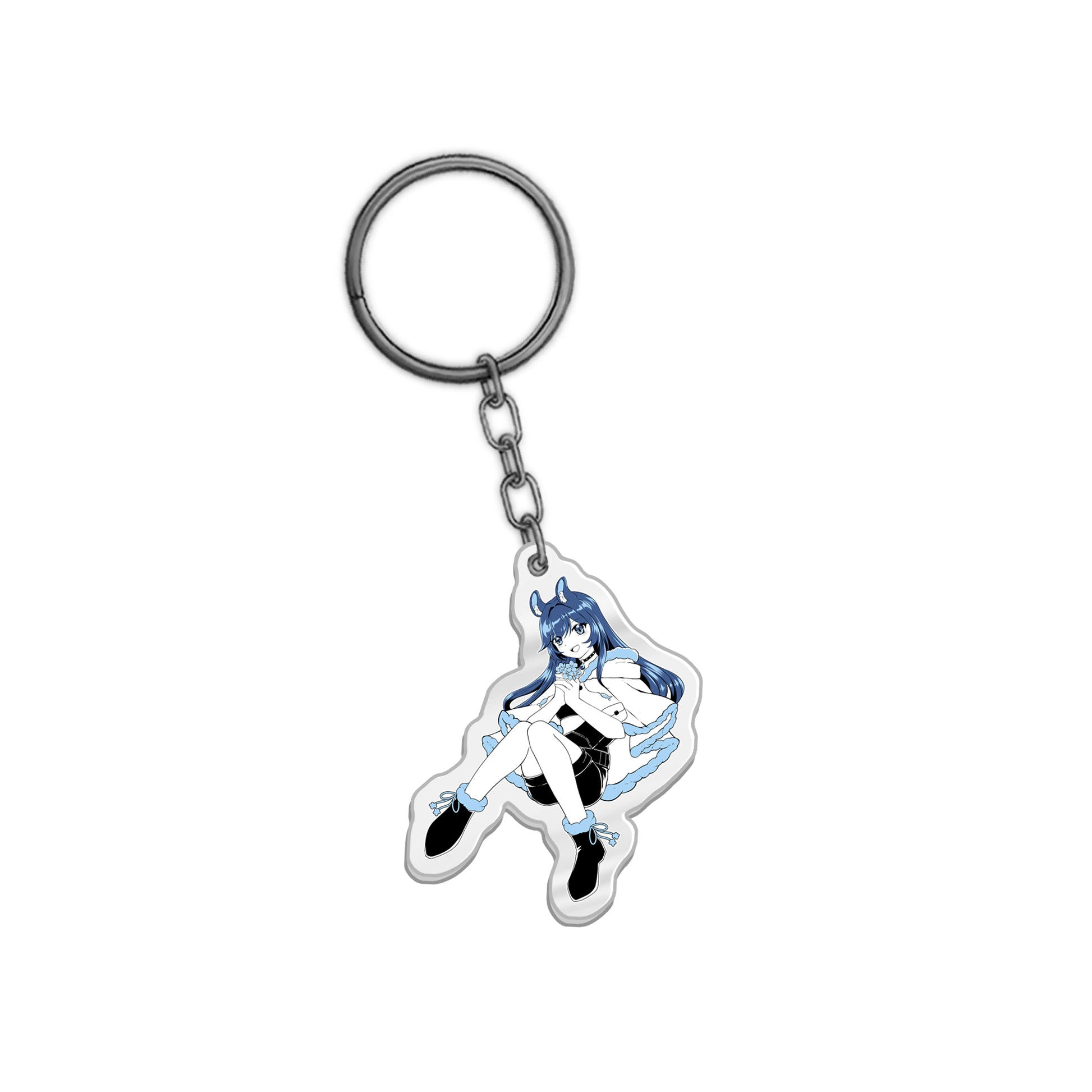 Feefee "Forget-Me-Nots" Keychain