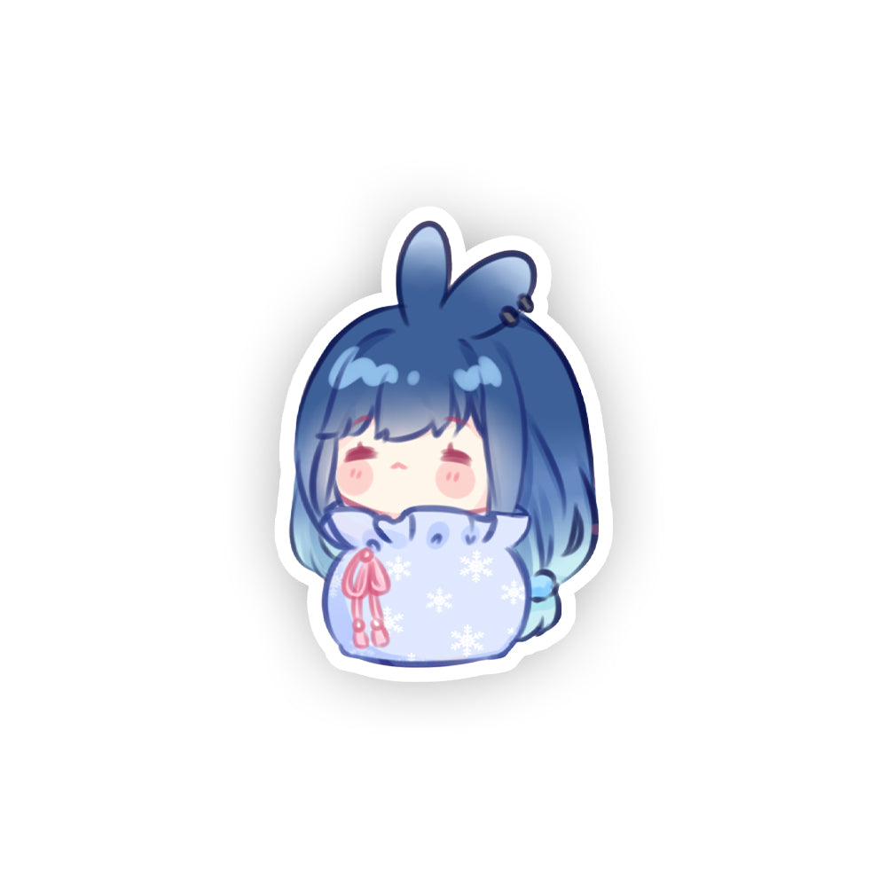 Feefee "Lucky Pouch" Sticker