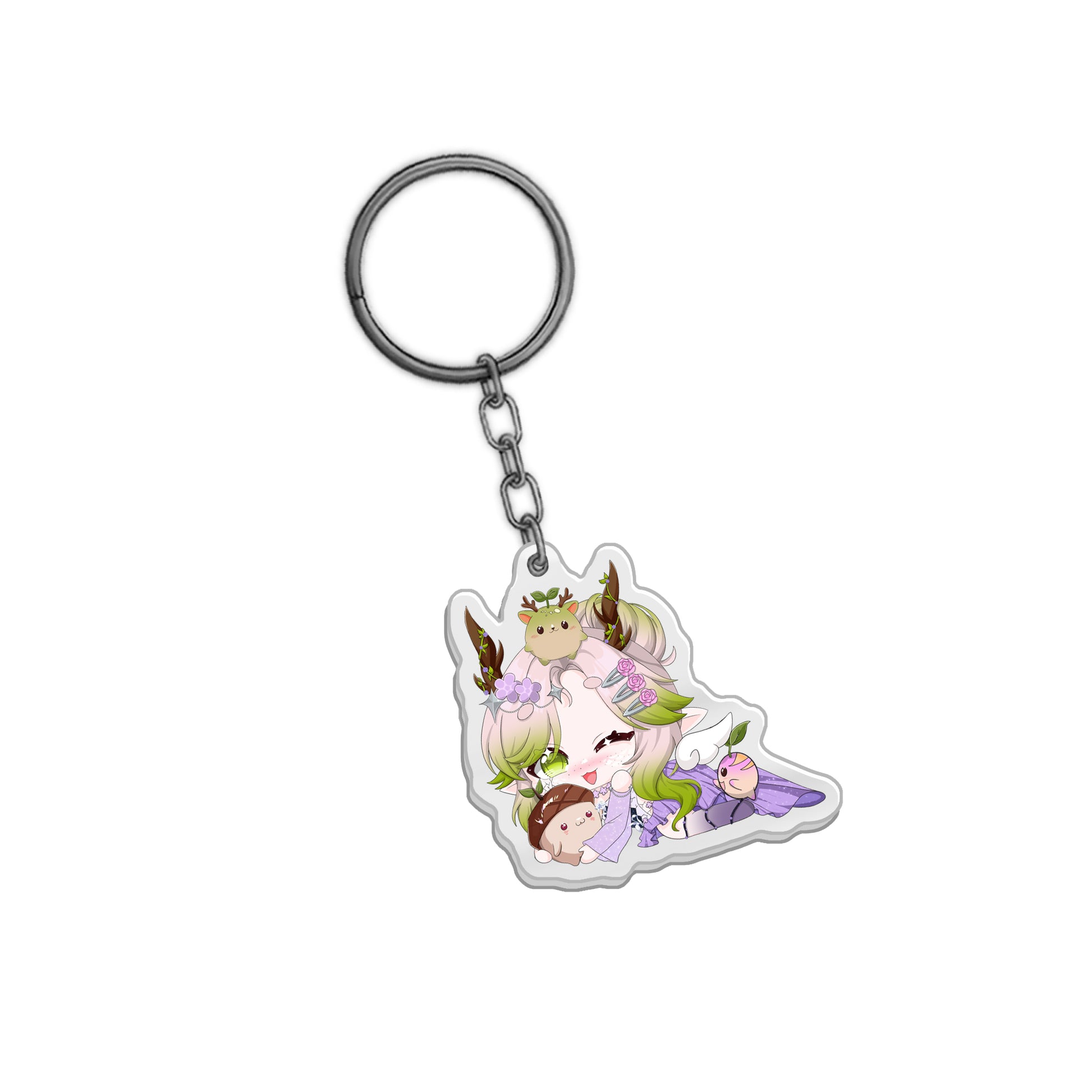 FeyreMiari Cuddle Party Keychain