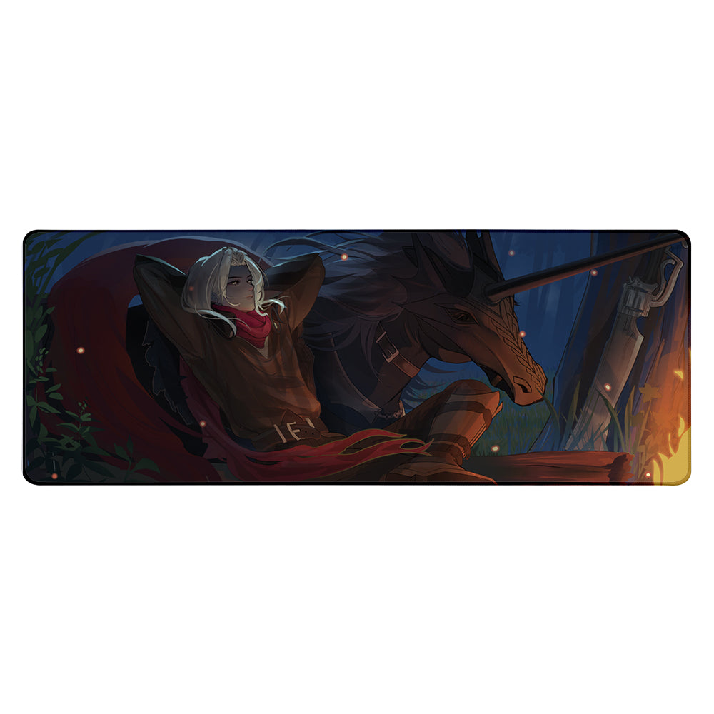 Finbar Haughey "Relaxing" XL Mousepad