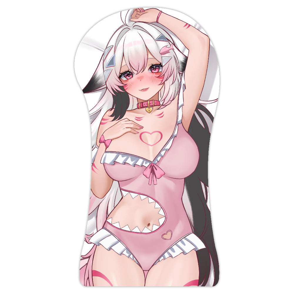 FinnyaVT "Sakura Nibble Bait" XL 3D Mousepad