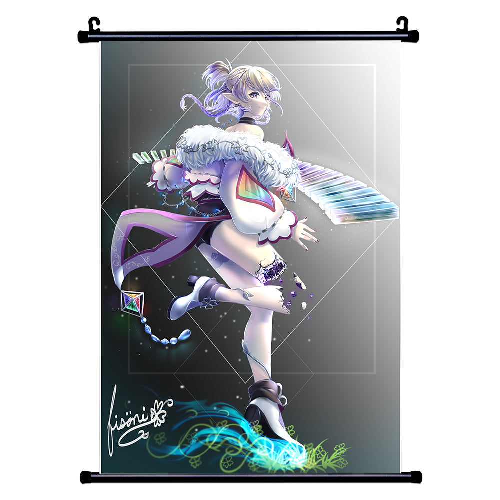 Fisani Shattered Golem Wall Scroll