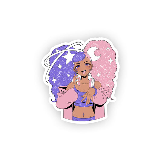Foodieti 'Galacity' Sticker
