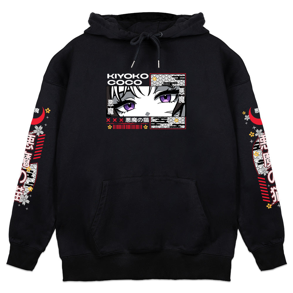 KiyokoCoco Demon Cat Hoodie