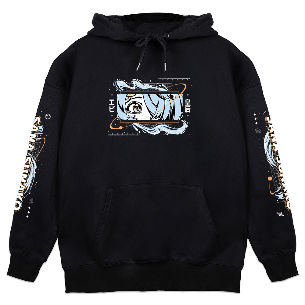 Sana Sunako "Galactic Empress" Hoodie - Black