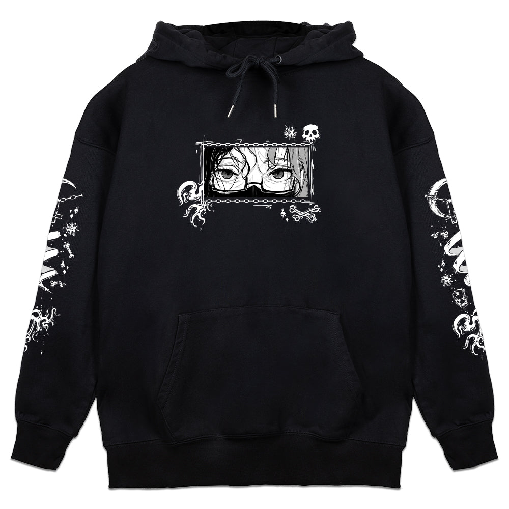 Riri Miaou Crescent Moon Hoodie