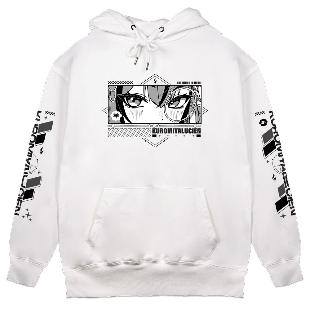 Kuromiya Lucien Rising Star White Hoodie