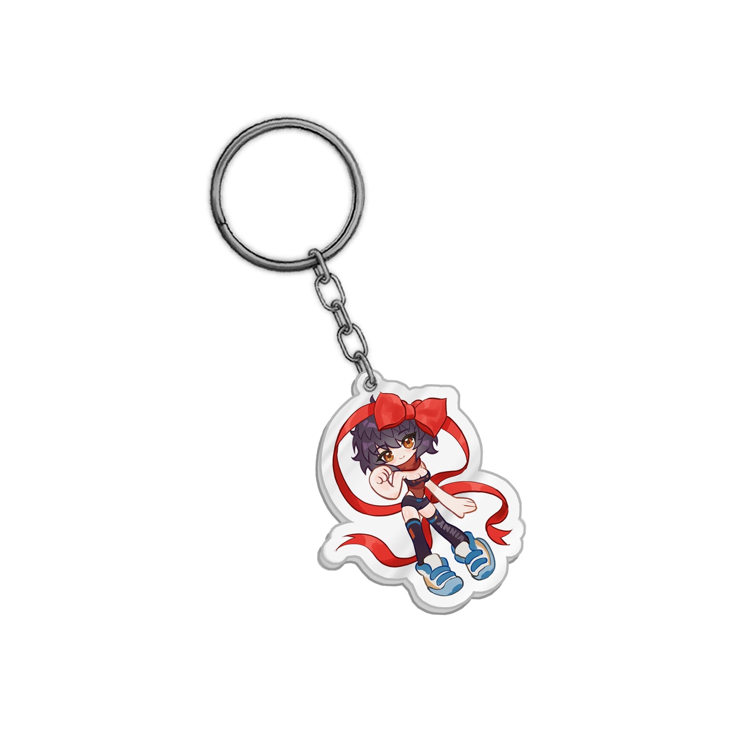 FrostedFricks Gift Chibi Keychain