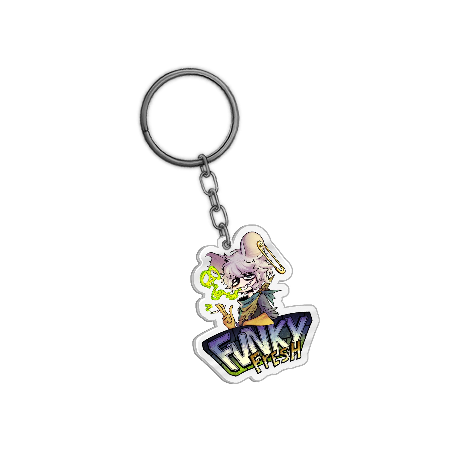 ClempsRPG Funky Fresh Keychain โ UwU Market