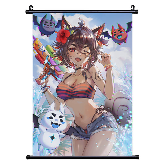 FuuLuluu Never Too Late For Summer Wall Scroll