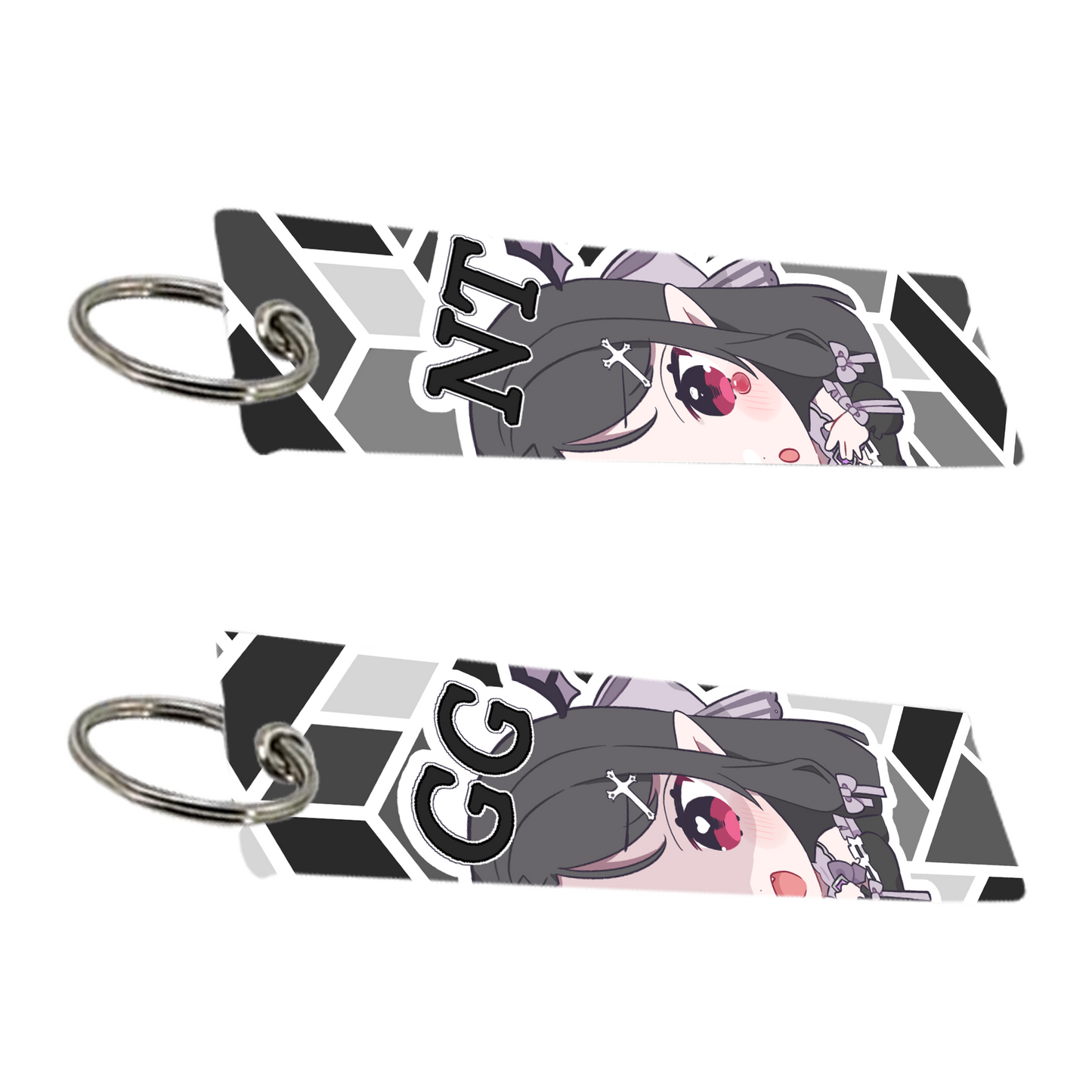 Morgana Jet Tag Keychain