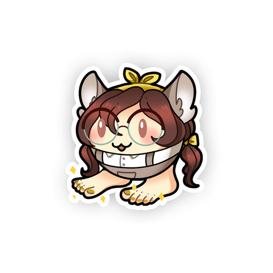 GadgetGizmo Ferret Feet Sticker