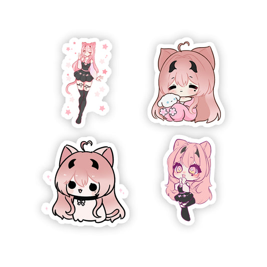 GhostyUwU "A Haunt of Nekos" Sticker Pack