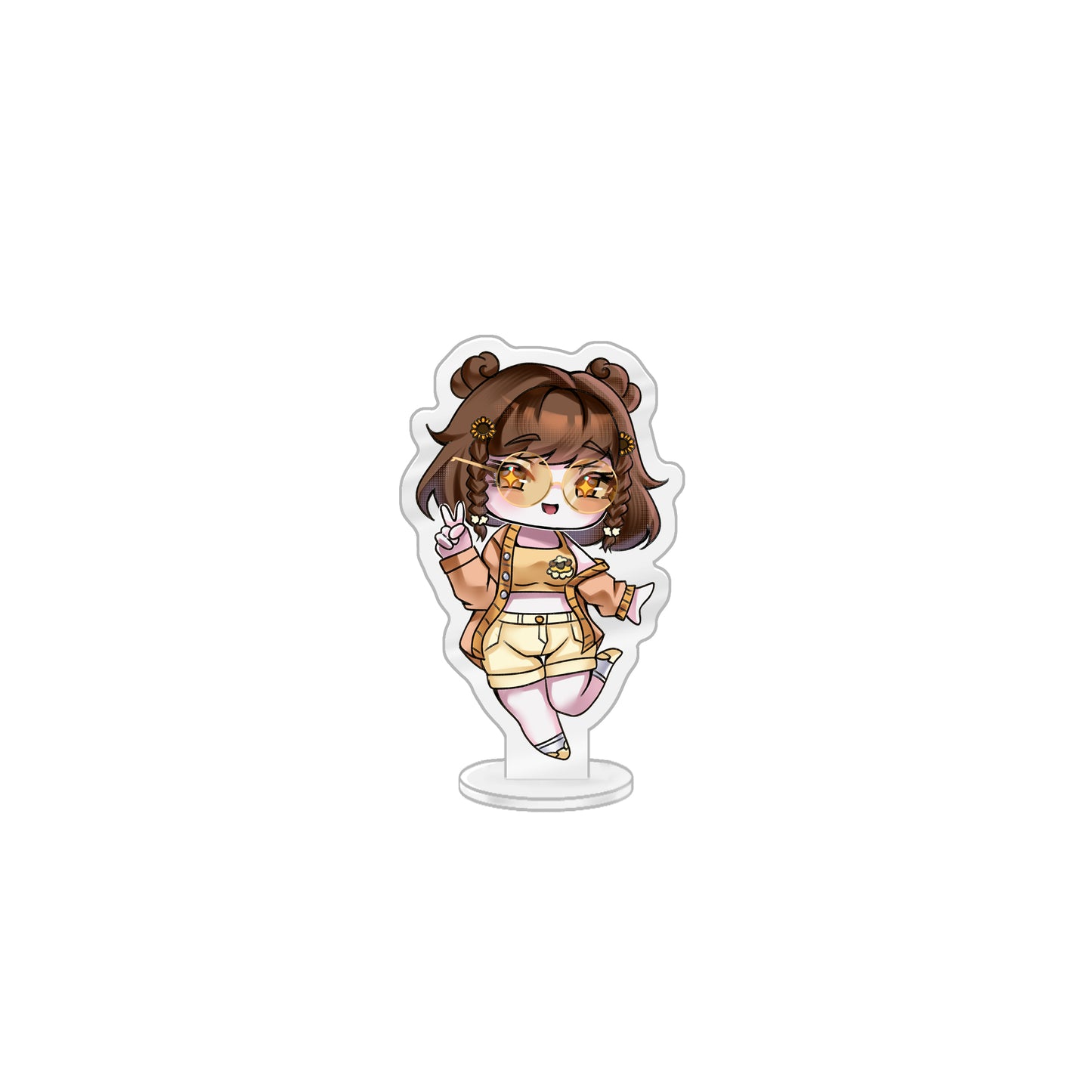 GlassesJournal Peace Mini Standee