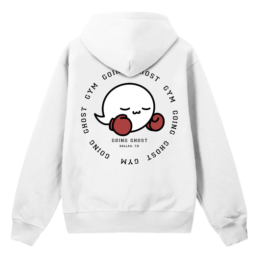 Going Ghost Boxing Hoodie(White)