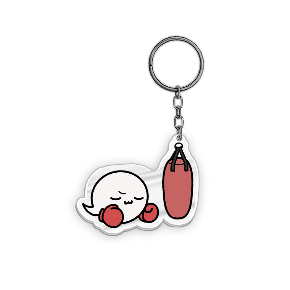 Going Ghost Heavy Bag Acrylic Keychain