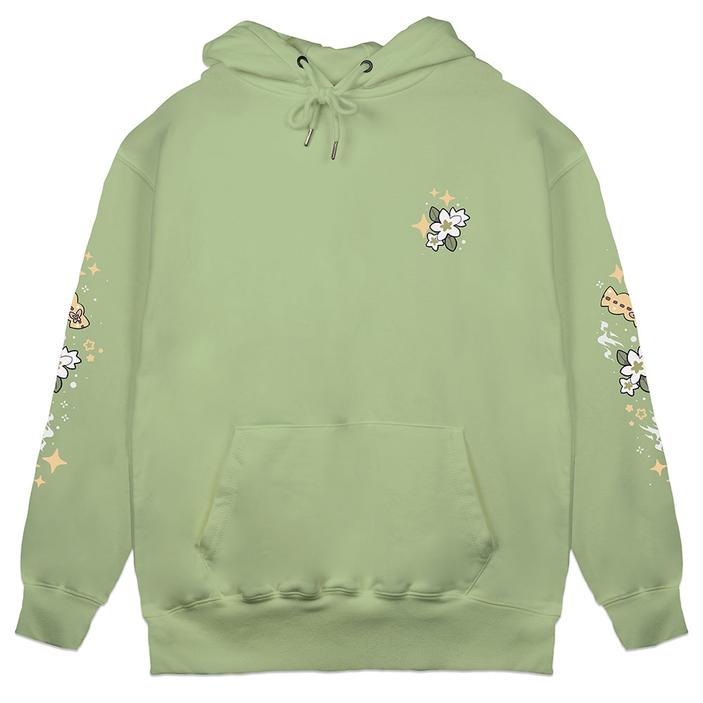 InannaBell Chibi Green Hoodie