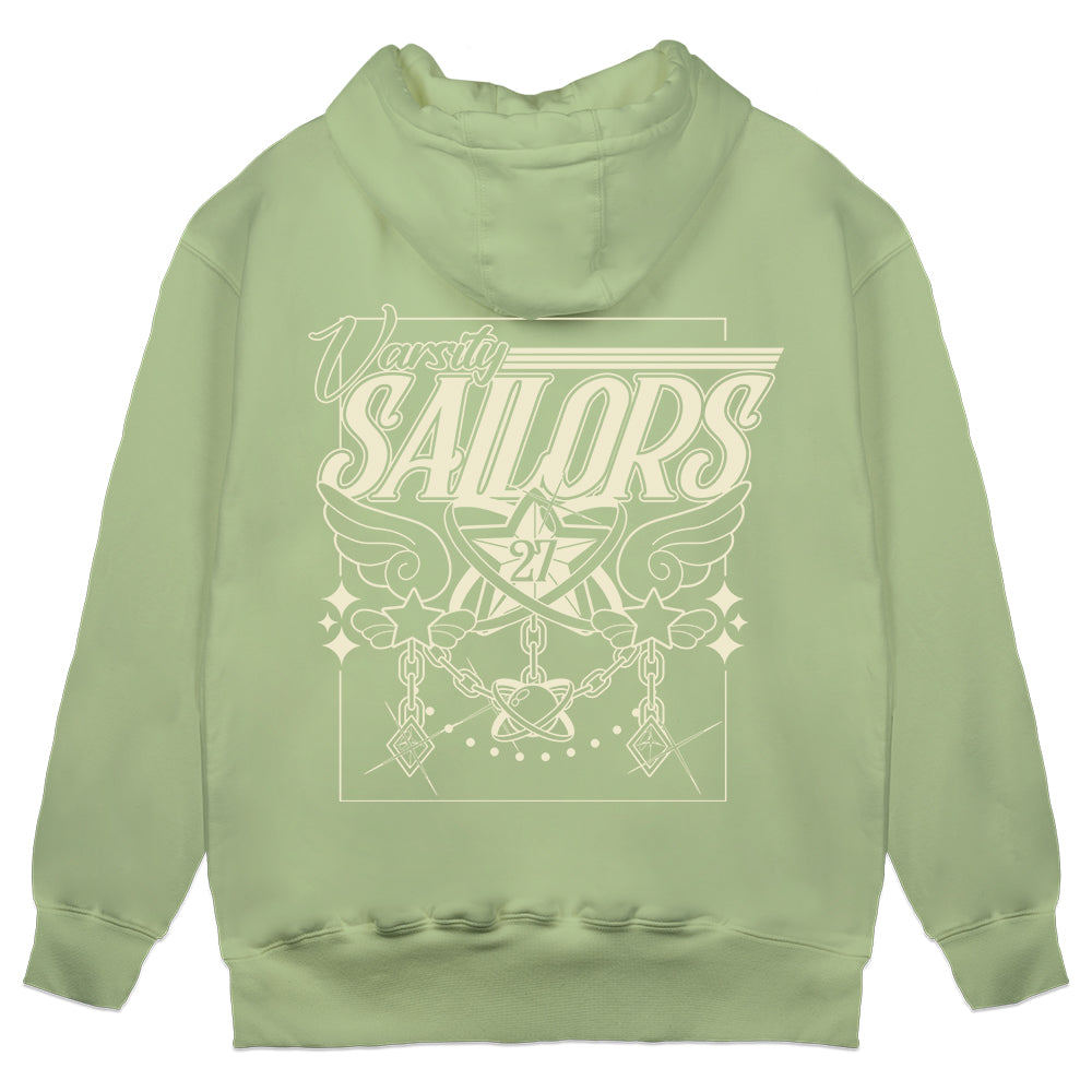 Vioncii Varsity Sailors Hoodie (Green/White)