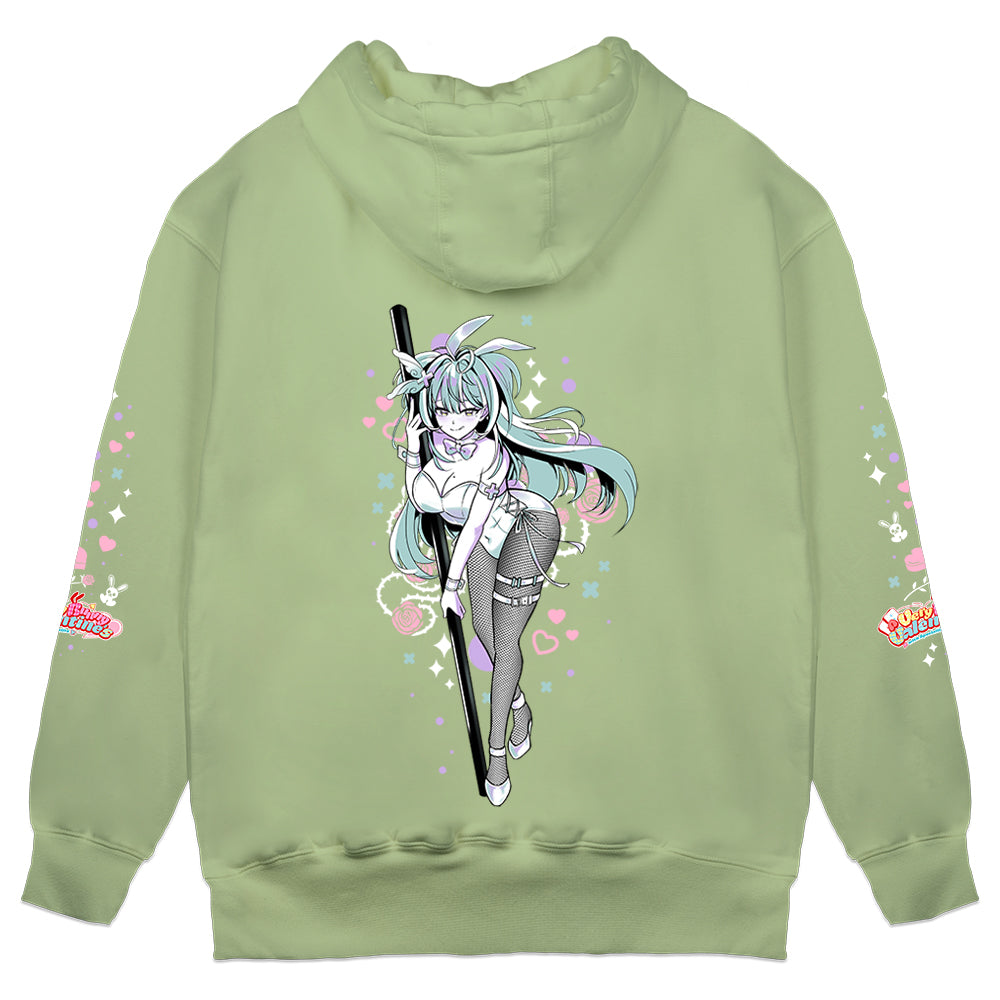 Bluebell.EVE  "Very Bunny Valentine's" Hoodie - Green