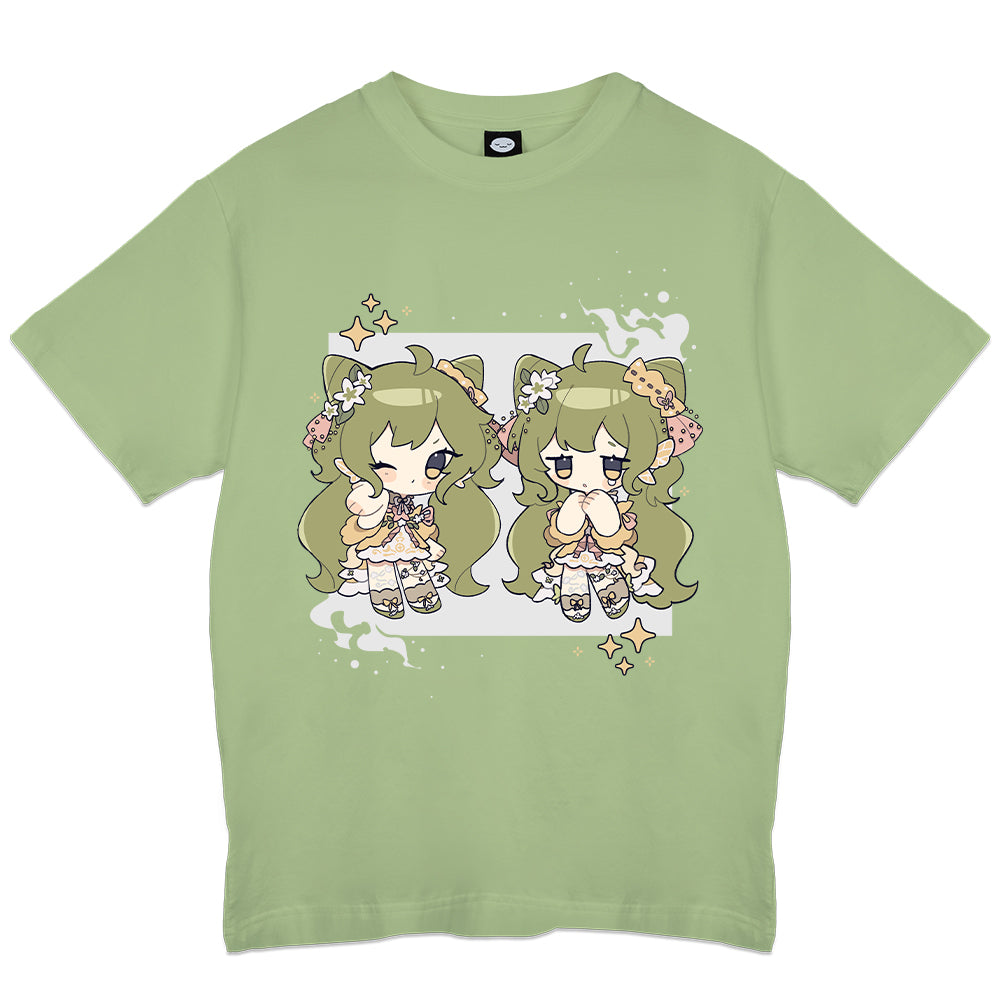 InannaBell Chibi Green T-Shirt