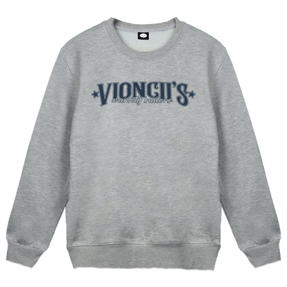 Vioncii Varsity Sailors Crewneck (Heather/Blue)