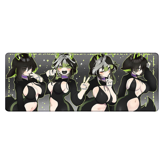 GullyVR 'Twin Stars' XL Deskmat