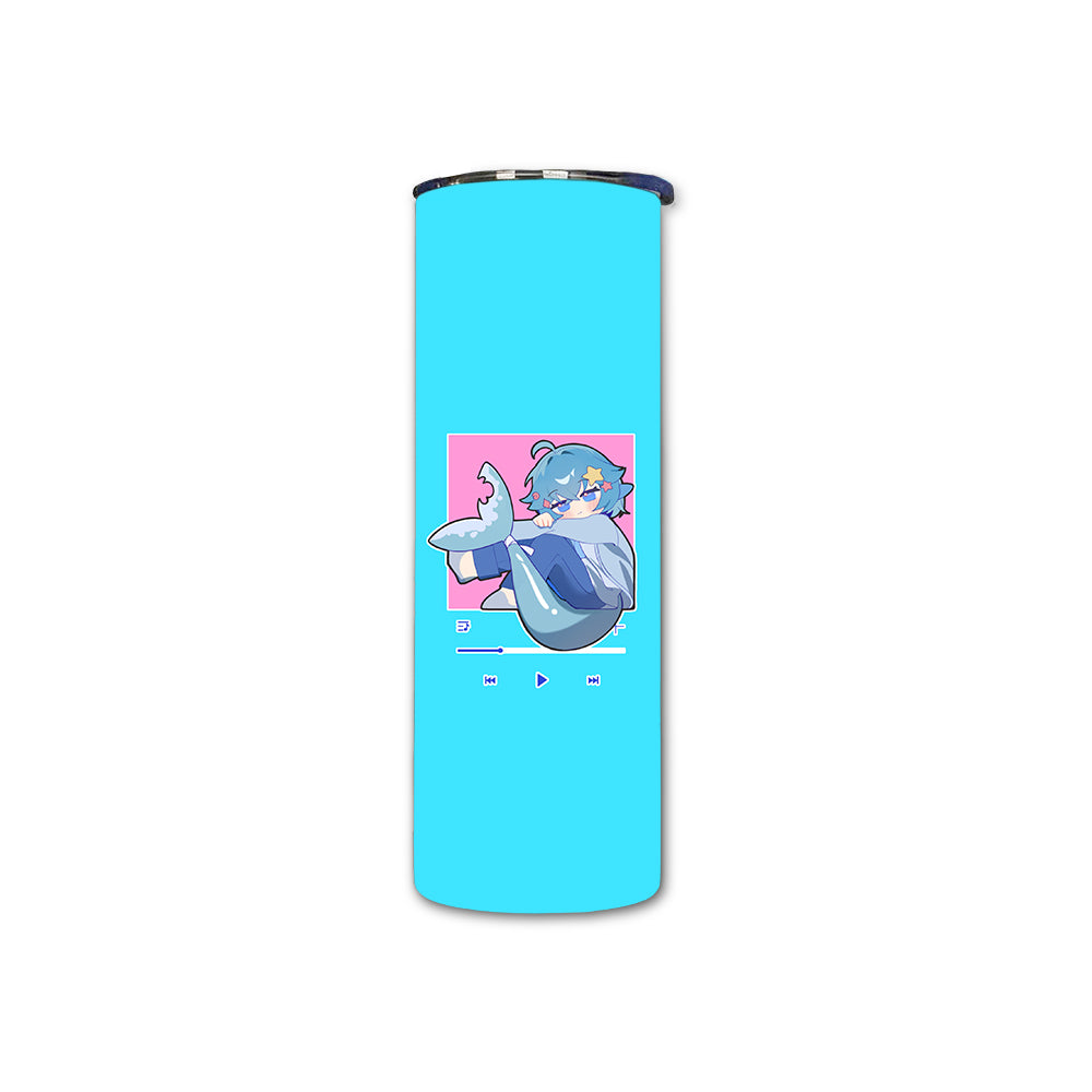 GumiSamaVT "Playlist" Tumbler - Blue