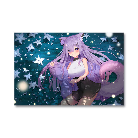 Hanarisu Flower Field Poster