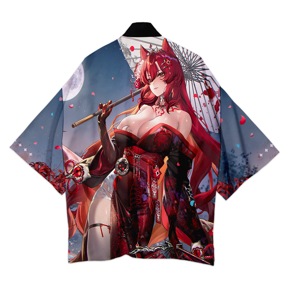 CrimsonBloodCat "Moonlit Walk" Haori