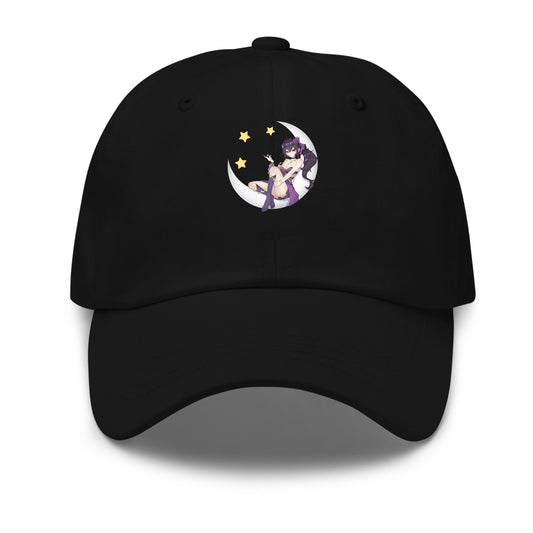 Ophelia Midnight Crescent Moon Hat
