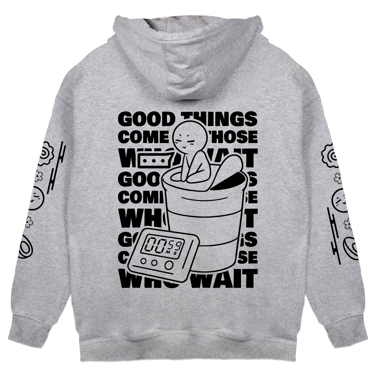 7MDigital Ramen Hoodie (Grey)