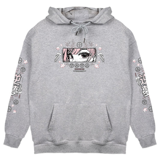 cheriyfu "Sakayume" Gray Hoodie