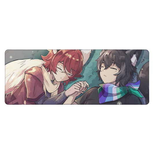 Hei Miyano "Cat Nap" XL Mousepad
