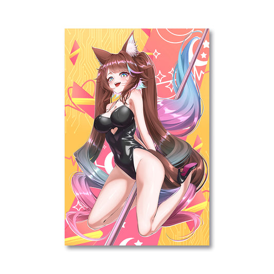 HelliaVT Bunny Suit Poster