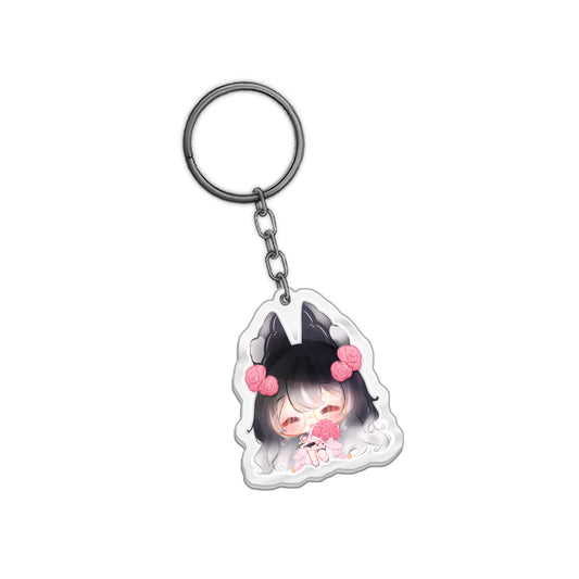 hellorosiee "Pocket Rosie" Acrylic Keychain