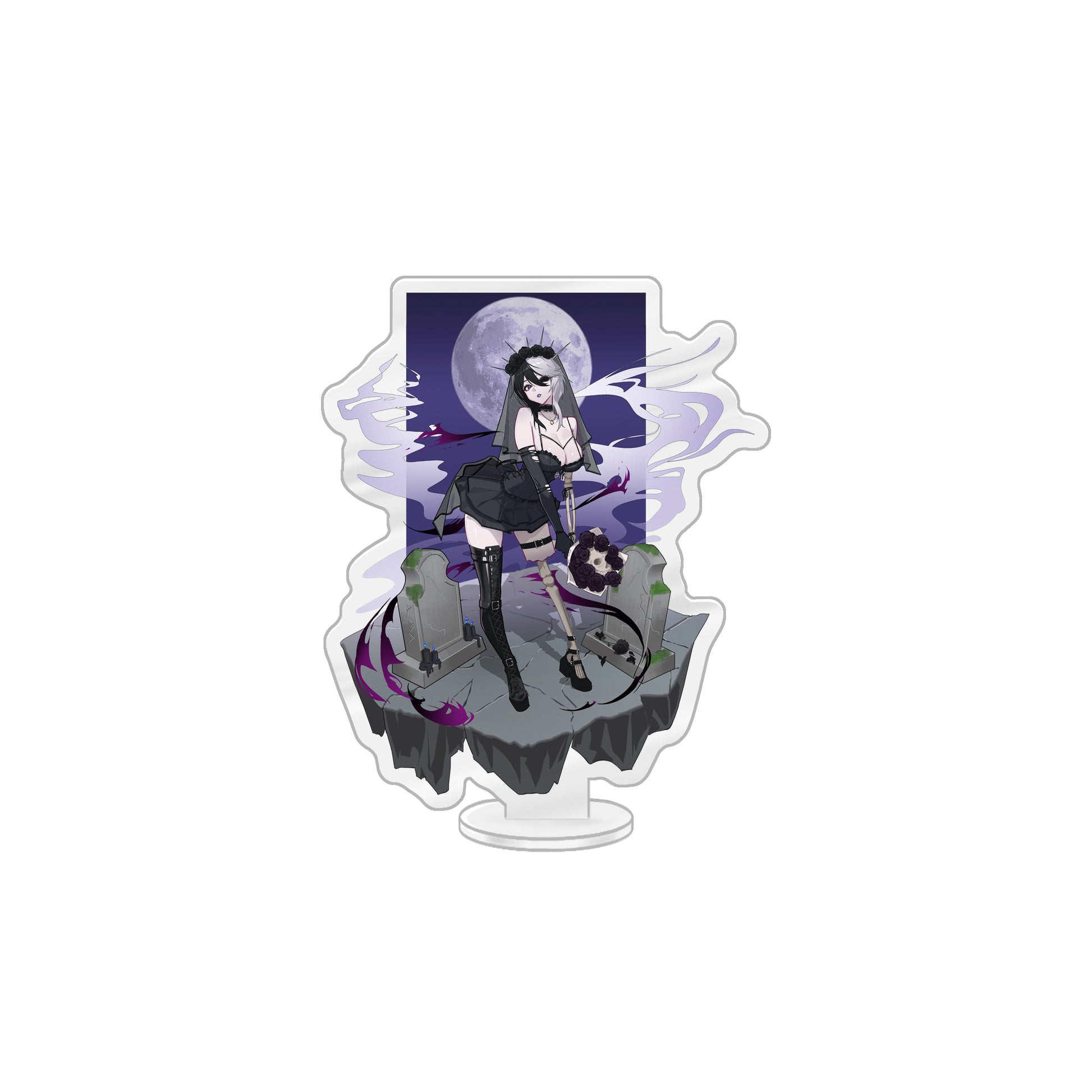 HereLiesElla Graveyard Standee