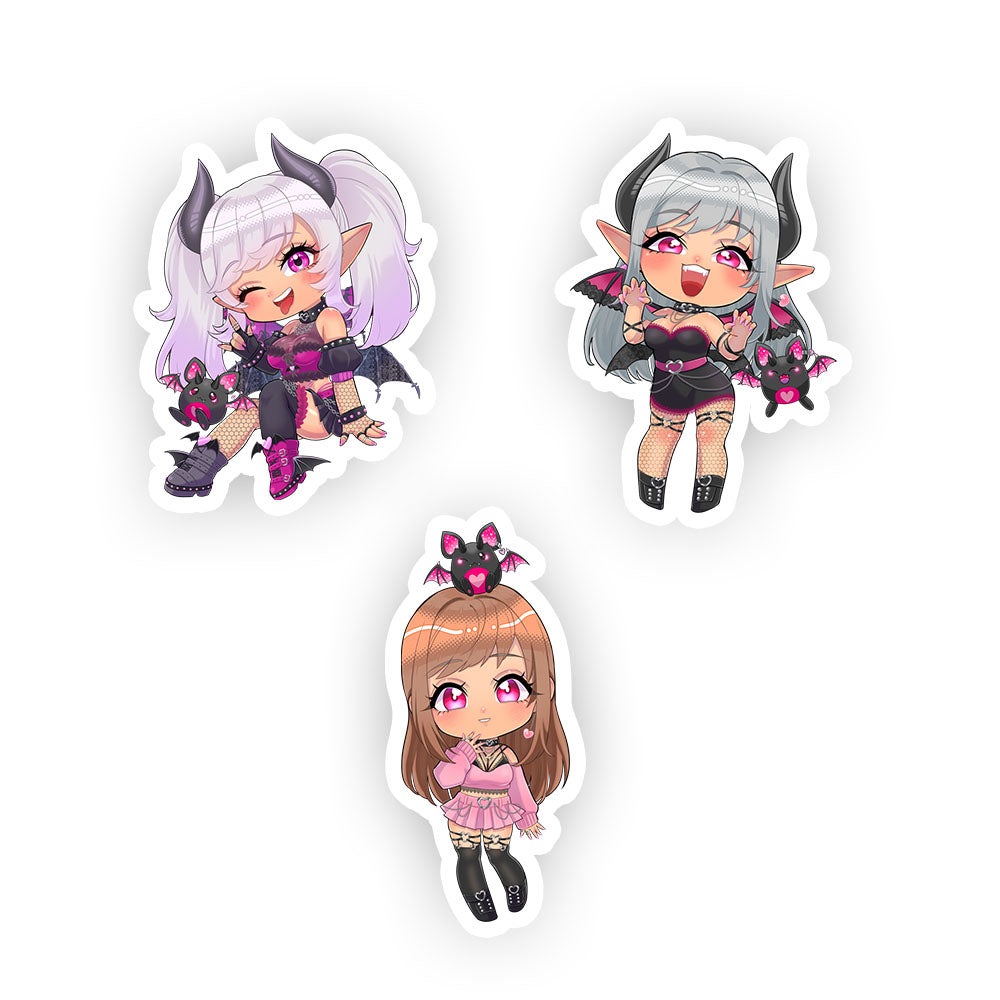 HimeCinda "Hime-Core" Sticker Pack