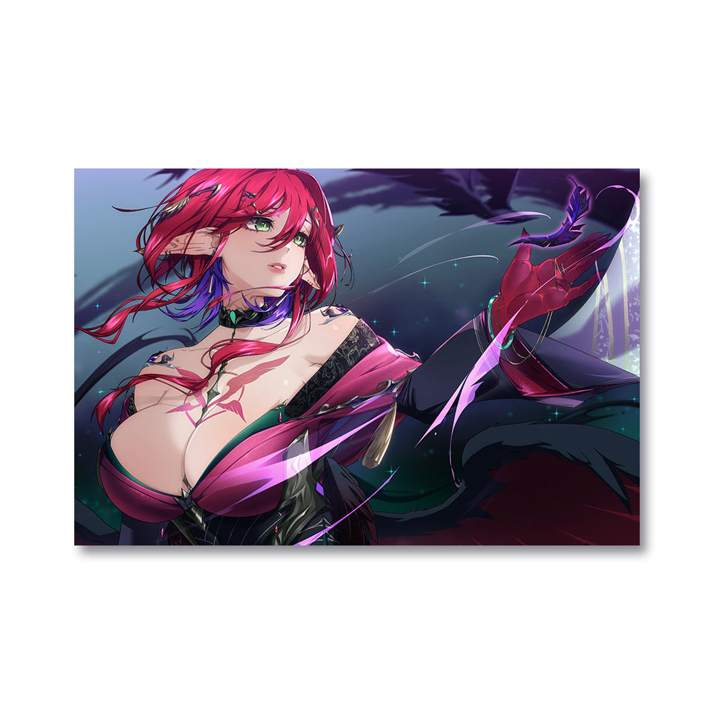 HimikoMio Feathers Poster