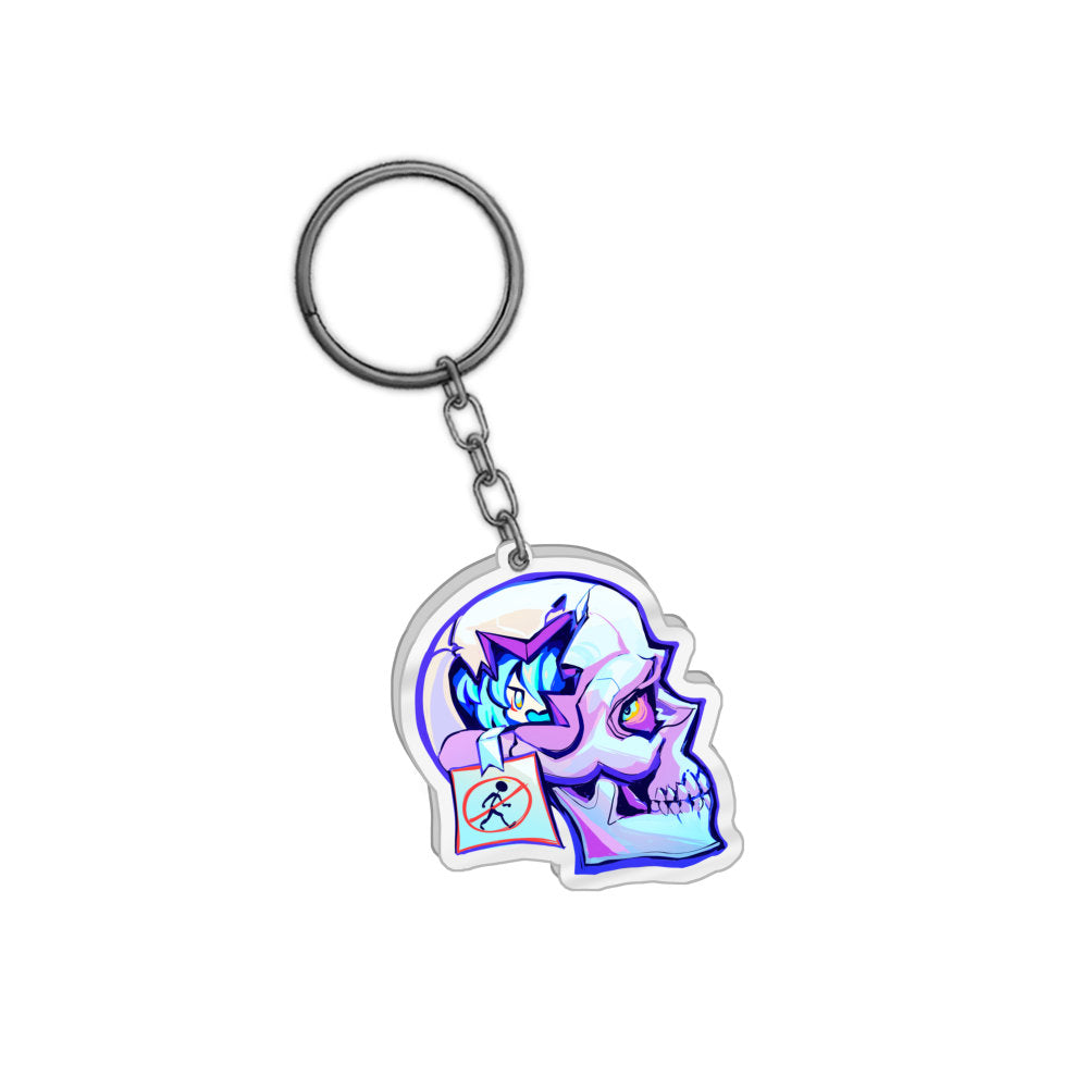 HonekoAo Inside Your Head Keychain