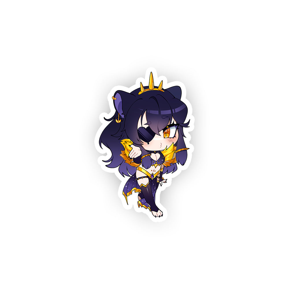 HoneyGrimoire "Chibi Kiss" Sticker